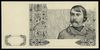 czarnodruk rysunku stalorytniczego ze strony głównej 100 złotych 15.08.1939, bez oznaczenia serii ..