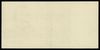 czarnodruk rysunku stalorytniczego ze strony głównej 100 złotych 15.08.1939, bez oznaczenia serii ..