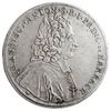 talar 1716, portret autorstwa P. H. Millera z gwiazdą pod popiersiem, srebro 29.05 g, Dav. 1237, P..