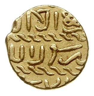 Turcy Mameluccy, linia Burji, Al Ashraf Sayf al din Aynal 857-865 AH (AD 1453-1461), dinar (gold ashrafi), bez daty i oznaczenia mennicy, złoto 3.41 g, Mitchiner 1184, ładnie zachowany