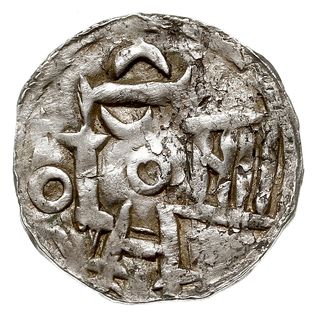 Kolonia, Otto I 936-973, denar, Aw: Krzyż z kulkami w kątach, Rw: Napis S COLONIA A, srebro 1.38 g, Dbg 342, Kluge 19, lekko pęknięty