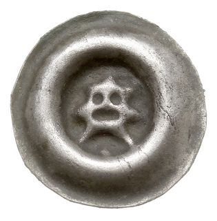 brakteat guziczkowy, początek XIV w., Schematycz