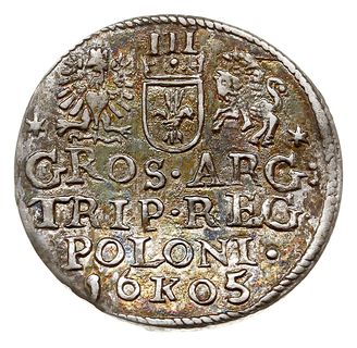 trojak 1605, Kraków, Iger K.05.1.a (R1)