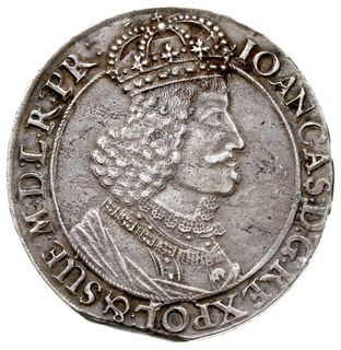 talar 1650, Gdańsk, Aw: Popiersie króla, w prawo