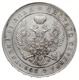 rubel 1844, Warszawa, Plage 433, Bitkin 423, lek