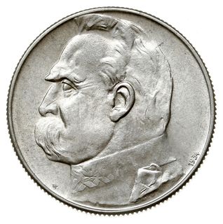 5 złotych 1934 S, Warszawa, Józef Piłsudski - orzeł strzelecki, Parchimowicz 117, piękne