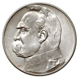 5 złotych 1935, Józef Piłsudski, Parchimowicz 118.b, piękne