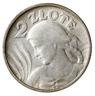 2 złote 1924, Filadelfia, odwrotka”, Parchimowicz 109.c, piękne