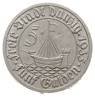 5 guldenów 1935. Berlin, Koga, Parchimowicz 68