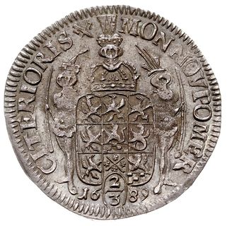 2/3 talara (gulden) 1689, Szczecin, AAJ 113.c, Dav. 767, patyna