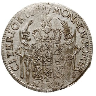 2/3 talara (gulden) 1695, Szczecin, litery ILA, AAJ 120.a, Dav. 768
