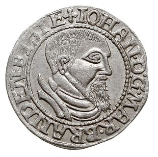 Jan Kostrzyński 1535-1571, grosz 1544, Krosno, F