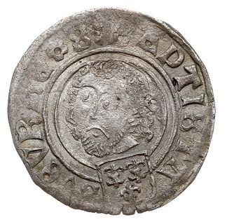 Jan V Turzo 1506-1520, grosz 1507, Nysa, odmiana z datą nad tarczą herbową, Fbg. 452 (777r)
