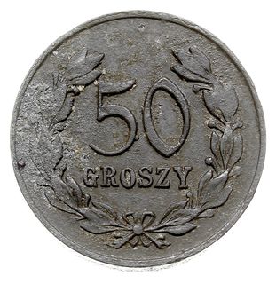Sandomierz - 50 groszy Spółdzielni 2 Pułku Piechoty Legionów, cynk, Bartoszewicki 1.4 (R7b)