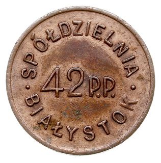 Białystok - 20 groszy Spółdzielni 42 Pułku Piech