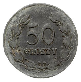 Stryj - 50 groszy Spółdzielni 53 Pułku Piechoty Kresowej, cynk, Bartoszewicki 49.4.(R8b)