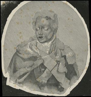 dwa czarnodruki z portretem Józefa Poniatowskieg