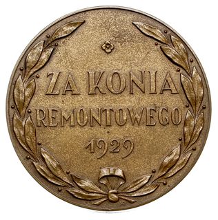 medal nagroda Za konia remontowego” projektu Stefana R. Koźbielewskiego