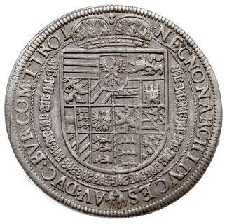 Rudolf II 1576-1612, talar 1610, Hall, srebro 28.51 g, Dav. 3007A, M.-T. 383, piękny, ale mała wada na rancie, egz. H.D.Rauch Sommer 2013/3622