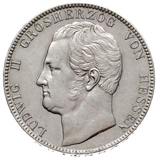 Ludwik II 1830-1848, dwutalar 1844, AKS 100, Dav. 703, Thun 196, czyszczony