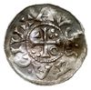 Augsburg, Henryk II 1002-1024, denar 1009-1024, Aw: Popiersie króla w prawo, Rw: Krzyż, srebro 1.4..