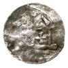 Moguncja / Spira / Wormacja, Otto III 983-1002, denar typu OAP, Aw: Kapliczka z krzyżykiem, Rw: Kr..