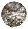 Moguncja / Spira / Wormacja, Otto III 983-1002, denar typu OAP, Aw: Kapliczka z krzyżykiem, Rw: Kr..
