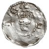 Tiel, Henryk II 1002-1024, denar, Aw: Głowa króla na wprost, Rw: Napis w trzech liniach BO / TIELE..