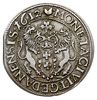 ort 1612, Gdańsk, kropka za łapą niedźwiedzia, Shatalin G12-10 (R2), moneta z końca blachy, rzadsz..