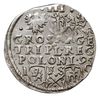 trojak 1595, Bydgoszcz, Iger B.95.2.f, ale odmienny kształt korony, piękny