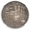 5 złotych 1930 Warszawa, sztandar głęboki”, Parchimowicz 115.a, moneta w pudełku NGC z oceną AU 53..