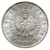 5 złotych 1938, Warszawa, Józef Piłsudski, Parchimowicz 118.d, piękne, rzadszy rocznik