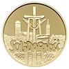 200.000 złotych 1990, Warszawa, 10-lecie Solidarności, złoto 999,9” 31.1 g, średnica 32 mm, Parchi..