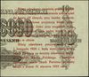 5 groszy 28.04.1924, nadruk na lewej części banknotu 10.000.000 marek polskich, Lucow 699 (R2) - i..