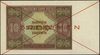10 złotych 15.05.1946, bez oznaczenia serii i numeracji, obustronne czerwone skreślenie i poziomo ..