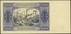 próbny druk kolorystyczny banknotu 100 złotych 1.07.1948, bez oznaczenia serii i numeracji, dwustr..