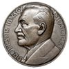 Ignacy Mościcki -medal sygnowany J.AVMILLER wybity w 1936 r., z okazji 10-lecia objęcia urzędu Pre..