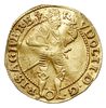 Rudolf II 1576-1612, dukat 1593, Wiedeń, złoto 3.42 g, Fr. 87, gięty
