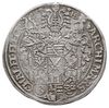 August 1553-1586, talar 1569 HB, Drezno, srebro 28.92 g, Dav. 9798, Kahnt 58, Schnee 721, nieco po..