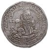 Fryderyk Wilhelm i Jan 1573-1603, talar 1586 B, Saalfeld, srebro 29.07 g, Dav. 9772, Koppe 51, Sch..