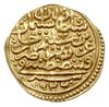 Sulejman I Wspaniały 1520-1566, ałtyn (dinar) 926 AH (AD 1520), Konstantynopol, złoto 3.53 g, Mitc..