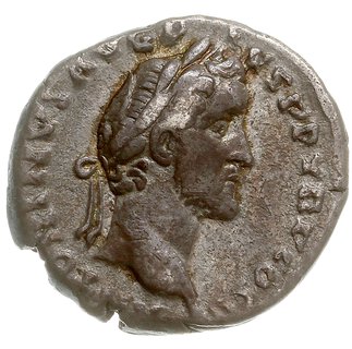 Antoninus Pius 138-161, denar 140, Rzym, Aw: Gło