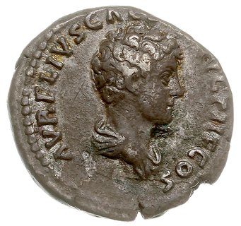 Antoninus Pius 138-161, denar 140, Rzym, Aw: Gło