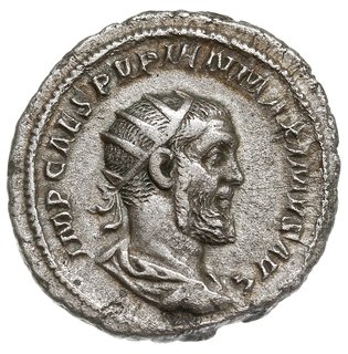 Pupienus 238, antoninian 238, Rzym, Aw: Popiersi