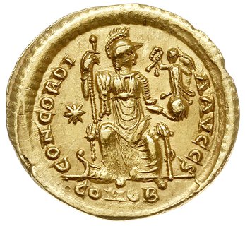 Teodozjusz II 408-450, solidus 408-430, Konstant