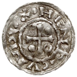 Henryk II 985-995 - 2. panowanie, denar 985-995,