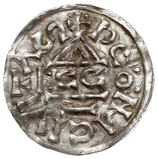 Henryk II 1002-1024, denar 1002-1009, Ratyzbona,