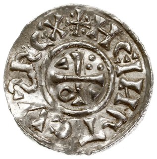 Henryk II 1002-1024, denar 1002-1009, Ratyzbona,