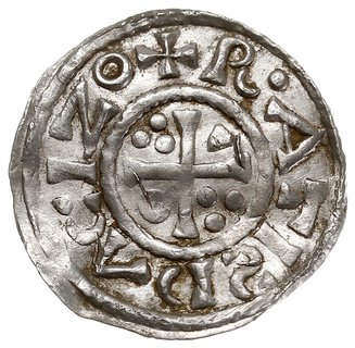 Henryk II 1002-1024, denar 1009-1024, Ratyzbona,