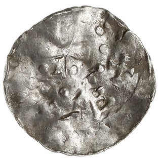 książę Bernard II 1011-1059, denar, Lüneburg, Aw